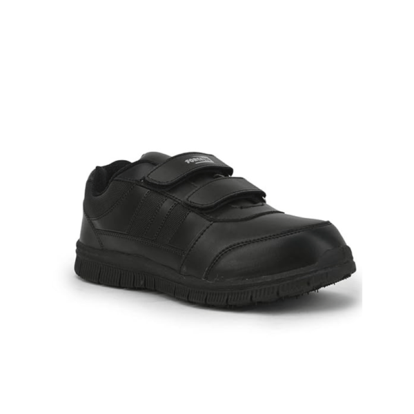 Round-Toe Slip-On Shoes with Velcro Fastening - Image 2