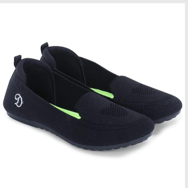 Round-Toe Slip-On Walking Shoes - Image 2