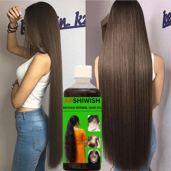 Adivasi Arshiwish Herbal Hair Oil 100% Original  Pack of 2 |  Up to 94% Stronger Hair* | Up to 93% Less Hair Fall | For Men and Women - Image 4