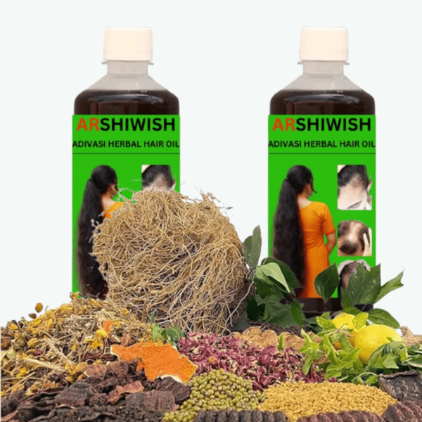 Adivasi Arshiwish Herbal Hair Oil 100% Original  Pack of 2 |  Up to 94% Stronger Hair* | Up to 93% Less Hair Fall | For Men and Women - Image 8