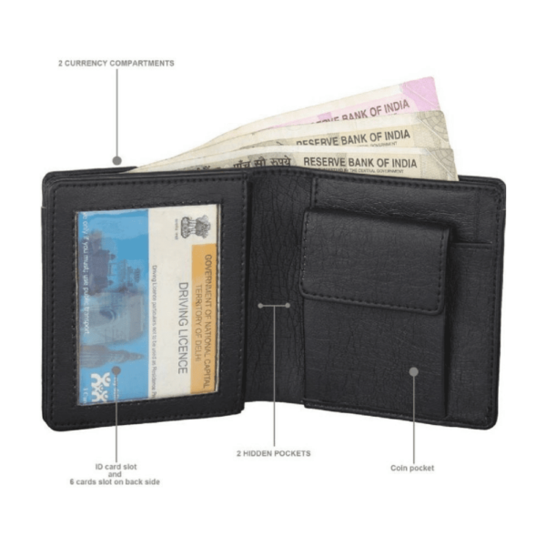 NITROGEN Artificial Leather Mens Wallet - Image 2